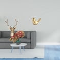 thumbnail image 2 of Figuras de reno, resina, alce, ciervo, estatua, adorno de mesa, figura de pájaros, escultura de animal, artesanía suave, adecuada para la decoración d, 2 of 8