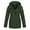 Army Green, variant on Up to 65 off!Lolmot Winter Coats for Women's Rain Jacket Plus Size Solid Water-Resistant Raincoat Lightweight Hooded Windbreaker Jackets with Pockets