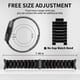 thumbnail image 4 of Correa de Acero Inoxidable de Reemplazo GOLDTOLUCK para Samsung Galaxy Watch 8 7 6 5 4, 4 of 8