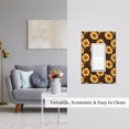 thumbnail image 5 of Rocae Chocolate Plaid Sunflower A for Decorator Light Switch or Receptacle Outlet Wall Plate,Polycarbonate Thermoplastic-Style U, 5 of 6