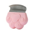 thumbnail image 4 of Cepillo para gatos jinwen herramienta ligera de cuidado de mascotas cepillo limpiador de pelo Rosa, 4 of 8