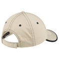 thumbnail image 3 of Port Authority Adult Unisex Regular Plain Cap Stone/Black One Size Fits All, 3 of 3