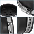 thumbnail image 4 of Uxcell 2 Pcs 4 Inch Mechanical Test Pipe Cap PVC Pipe Steel Plug Cover Black, 4 of 7