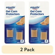 (2 pack) Equate Gel Corn Protectors, 2 Count