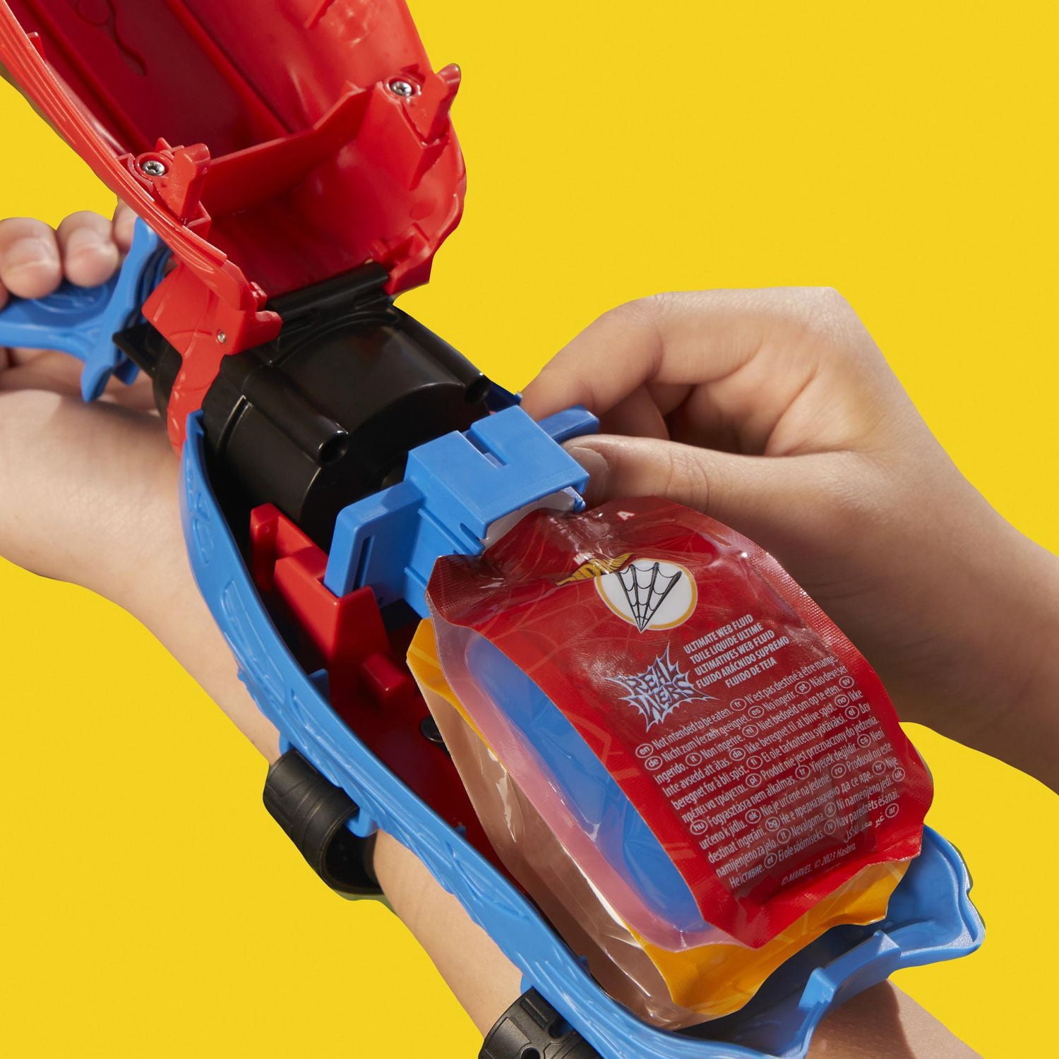 Jouet Lance-toile D'araignée Pour Enfants 5-10 Ans - 2 Lanceurs + Fléchettes Souples - Déguisement Super-héros - Jeu Extérieur - 7