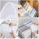 thumbnail image 5 of 2 cajas de almacenamiento plegables para ropa, jeans, 7 compartimentos blancos para pantalones, leggings, camisetas, 5 of 5