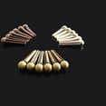 thumbnail image 3 of Yokua 6Pcs Brass Guitar Bridge Pins End Pin for Folk Acoustic Guitar Parts Accessories, 3 of 11