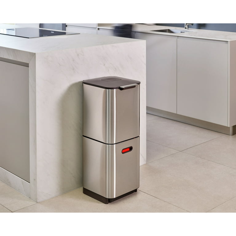 Totem Compact 40L Stainless-steel Waste & Recycling Bin