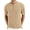 10-Vg Beige, variant on Iceglad Mens Fashion Casual Front Placket Basic Short Sleeve Henley T-Shirts