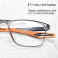 thumbnail image 2 of Gafas de lectura ultraligeras y cómodas para hombres y mujeres de mediana edad y mayores, gafas de lectura deportivas antideslizantes con protección contra la luz azul, 2 of 5