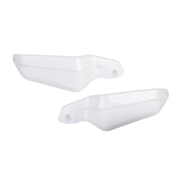 2 deflectores de mano para motocicleta, repuesto para deflectores de mano para motocicleta, para accesorios 2020-2021 Blanco