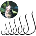 thumbnail image 7 of OROOTL Circle Hooks Fishing Hooks,100pcs 2X Strong Saltwater Catfish Bass Fishing Hooks Custom Offset Sport Circle Hooks Size 6/0, 7 of 7