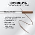 thumbnail image 5 of L'Oreal Paris Brow Stylist Micro Ink Pen by Brow Stylist, Up to 48HR Wear, Light Brunette, 0.033 fl. oz., 5 of 10