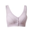 thumbnail image 3 of POIUYTR Post-Surgery Bras for Women - Plus Size Front Closure Wireless Design Bras with Breathable Cotton, Mastectomy Bras, 3 of 9