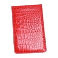 thumbnail image 1 of Almencla Golf Scorecard Book Golf Training with Pencil Loop Wallet Yardage Book Cover red, 1 of 8