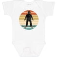 thumbnail image 3 of Inktastic Skateboarding Retro Sunset Skateboarder Boys Baby Bodysuit, 3 of 5