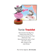tonies Mia Audio Toy Figurine, Age Group 3+