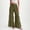Army Green wide leg palazzo pants for women a1, variant on Cagogo Women's Wide Leg Palazzo Pants Elastic Waist Pleated Flowy Boho Long Trousers Casual Loose Fall Beach Vacation Travel Outfits, Hot Pink M