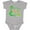 AC-Heather Grey, variant on My Grammy Loves Me Grandson Boys Baby Bodysuit