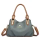 thumbnail image 3 of Bolso elegante de gran capacidad para mujer, bolso de mano de color sólido de alta calidad, bolso cruzado de hombro, bolso de cuero PU de alta calidad, 3 of 5