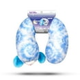thumbnail image 4 of Cloudz Kids Super Soft N' Cuddly Animal Airplane Travel Neck Pillow! Keep Children Comfy and Supported with a Buddy while Traveling or just Resting at Home - Blue Fluffy Dog, 4 of 6