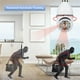 thumbnail image 4 of XWSHYW Seguridad Cámara de Bombilla Wifi 2 Mp, Cámara Ip Panorámica E27 de 2,4 Ghz con Giro E Inclinación 1080P, Cámara de Seguridad con Detección de Movimiento Humano y Alarma, 4 of 6
