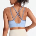 thumbnail image 3 of Xucatan High Impact Sports Bras for Women, Double Shoulder Shockproof Yoga Top, Breathable Full Coverage Support for Fitness Training Gift, 3 of 6