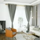 thumbnail image 3 of Cortinas opacas para dormitorio Cortinas de habitación con aislamiento de ojales para sala de estar juego de 2 paneles, 3 of 8