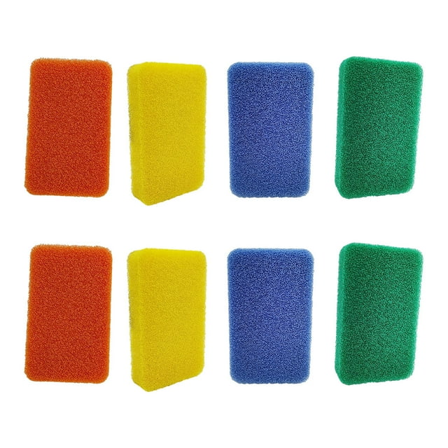 tredstone 1/2/3/5 8 Pcs/ensemble Éponge en Silicone Robuste pour Vaisselle Durable et Résistante aux Taches 1 Pcs