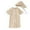 1-Yellow114, variant on Byoo Newborn Boys Stripe Print Swimsuit One Piece Short Sleeve Zipper Swim Set with Sun Hat Beach Swimwear for Kids