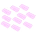 thumbnail image 2 of Caja Portátil Divisores De Joyería Organizadores De Plástico Recipientes De Almacenamiento Para Pequeñas Joyas Manualidades DIY Suministros D Rosado Macarena caja del divisor de la joyería, 2 of 8