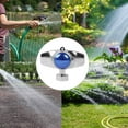 thumbnail image 5 of 360 Degree yard sprinkler for lawn, 2 Pack Circle Pattern Sprinkler with Gentle Water Flow for Small Area Yard Lawn Garden Watering, Coverage Up to 30FT (Blue), 5 of 7