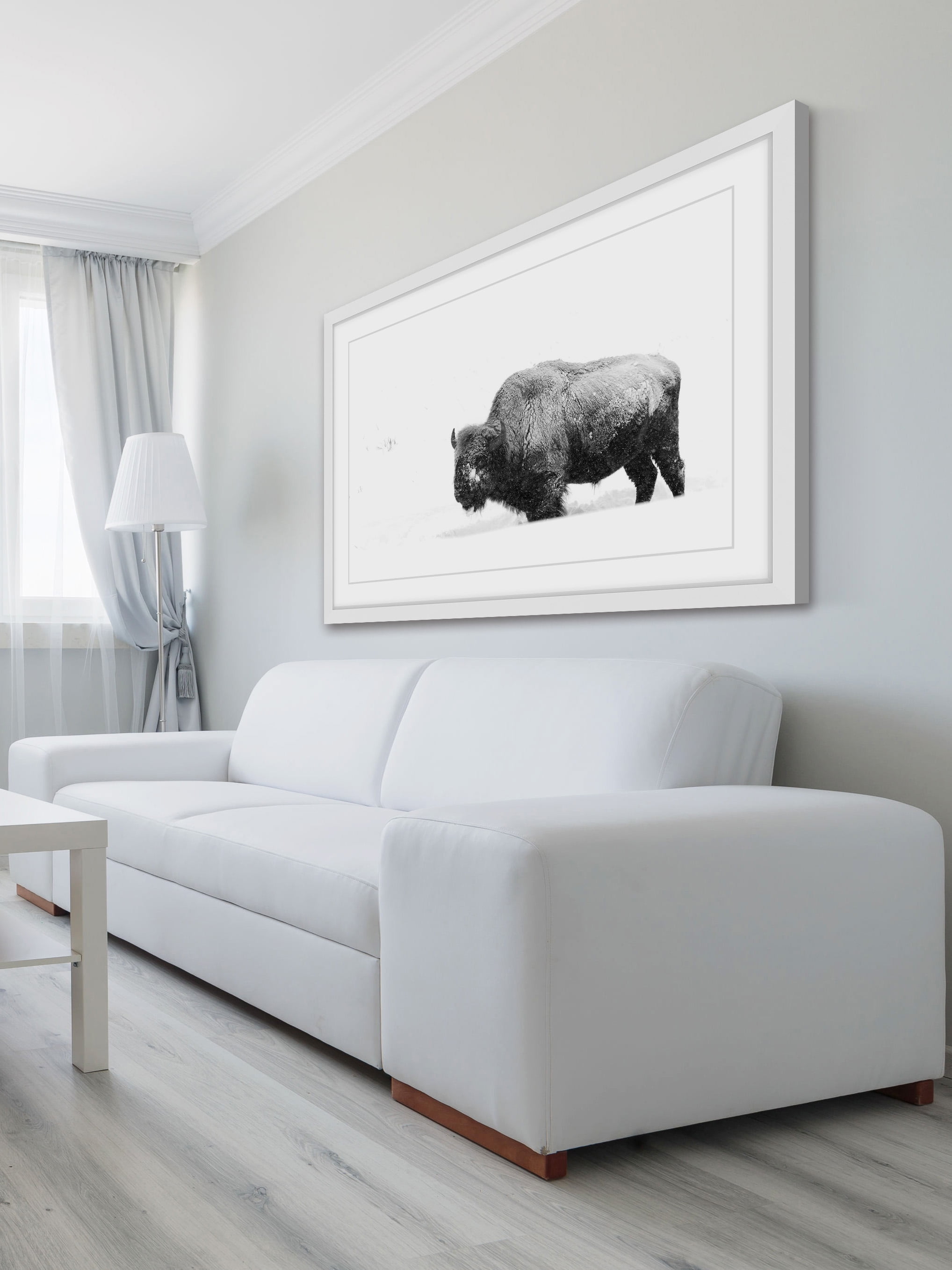 "Winter Coat" Framed Painting Print