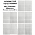 thumbnail image 2 of 1,800 Piece Wire Marker Labels - Includes Numbers 0 Through 9, Self-Adhesive Cloth Markers, Made in USA, 2 of 4