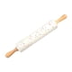 thumbnail image 2 of Rodillo de alfiler de rodillo para hornear con mango de madera Práctica resistente bricolaje Dumpling Wrapper Accesorios para hornear para pasta de, 2 of 9