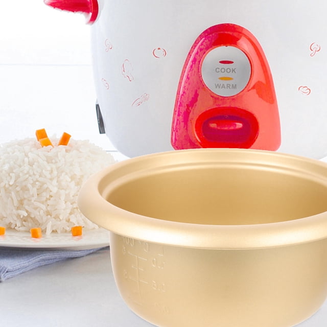 GOOHOCHY Rice Cooker Inner Pot Electric Cooker Parts Aluminum Alloy for Daily Use Cooking 1Pcs