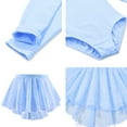 thumbnail image 4 of Hiijoy Big Girls Long Sleeve Ballet Leotard Dance Dress, Sizes 4-12, 4 of 5