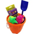 thumbnail image 6 of 4E's Novelty 12 Sets Beach Toys, Sand Buckets, Shovels & Molds, Kids Summer Party Favors, 6 of 9