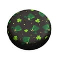 thumbnail image 3 of Kll St. Patrick'S Day8 Tire Cover,Universal Wheel Tire Cover For Trailer, Rv, Suv, Truck,Camper And Many Vehicle,(14 Inch), 3 of 8