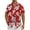Red 1, variant on ZRGHAOYLQ Mens Plus Size Hawaiian Shirts Tie Dye Palm Leaf Graphic Tees Casual Button Down Lapel T-shirts Short Sleeve Summer Beach Tropical Shirt