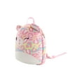 thumbnail image 4 of Squishmallows Plush Backpack, Michaela Mini Handbag with Adjustable Shoulder Straps, Pink, 4 of 5