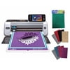 Brother ScanNCut2 Home and Hobby Cutting Machine + iron-on transfer glitter sheets bundle