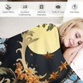 thumbnail image 3 of BCIIG Flowers Butterflies Warm Lightweight Soft Fleece Blanket Throw Blanket Living Room Sofa Decor Gifts All Seasons 50x60in, 3 of 6
