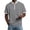 Gray -DC05, variant on Short Sleeve Waffle Polo Shirts for Men Quarter Zip Lightweight Collared Stretchy Pullover Casual Slim Fit Stand Colla Shirt Textured Knit Tops 2026 Beige S