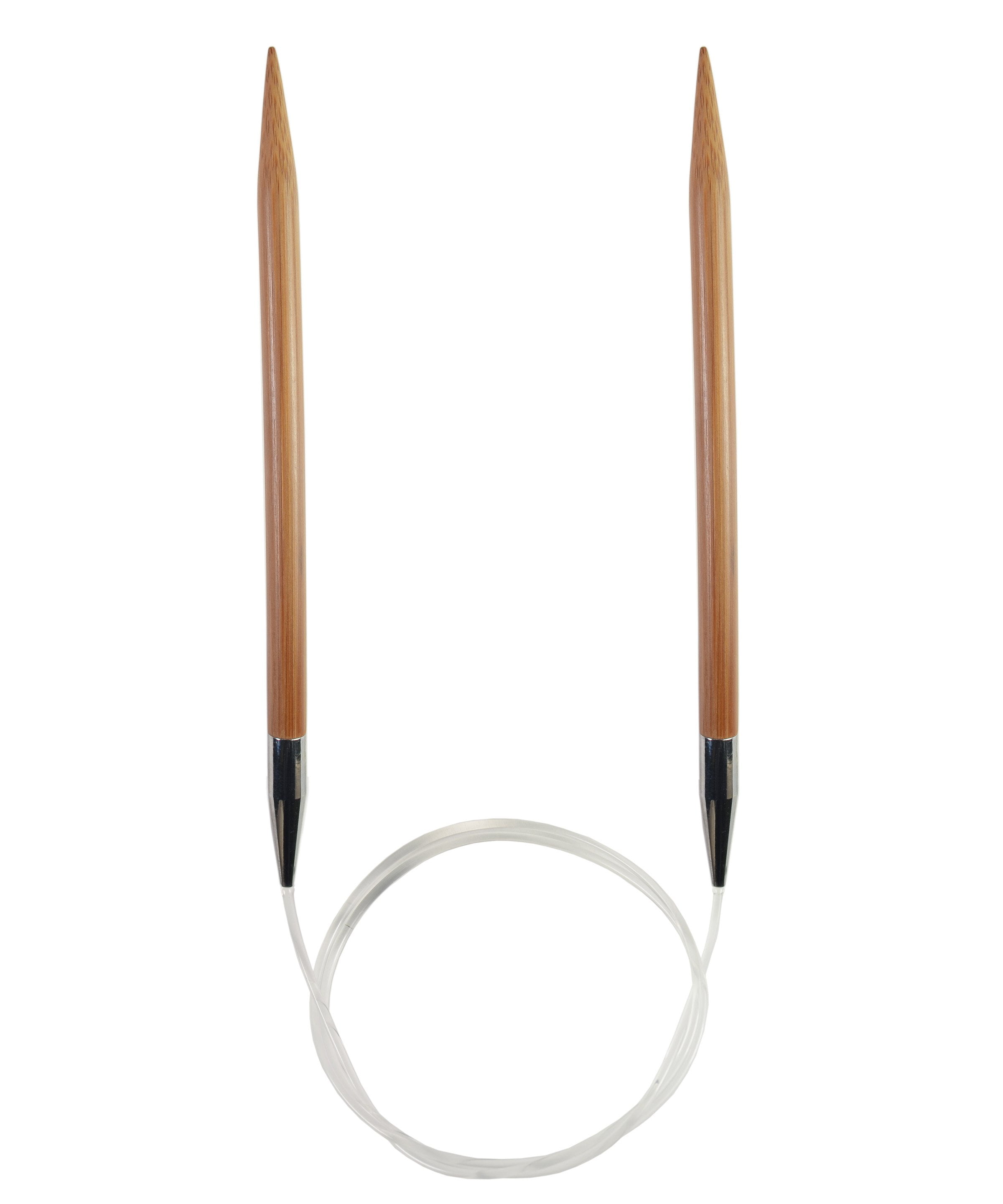 数量は多い Knitting Circular Bamboo Addi Needle, 5mm【並行輸入品】 x 50cm Beige, その他裁縫道具 Bamboo Circular Knitting Needles 24
