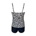 thumbnail image 2 of Traje de Baño Ocean Pacific para Dama Espalda V Tirantes Print Multicolor Talla CH 2 Piezas, 2 of 4