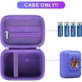 thumbnail image 3 of BOVKE Carrying Case for Bitzee Interactive Toy Digital Pet and Case, Hard Travel Storage Holder Fits Bitzee Virtual Electronic Pets Kids Toys, Extra Space for Manual, Batteries, Purple+Purple, 3 of 7