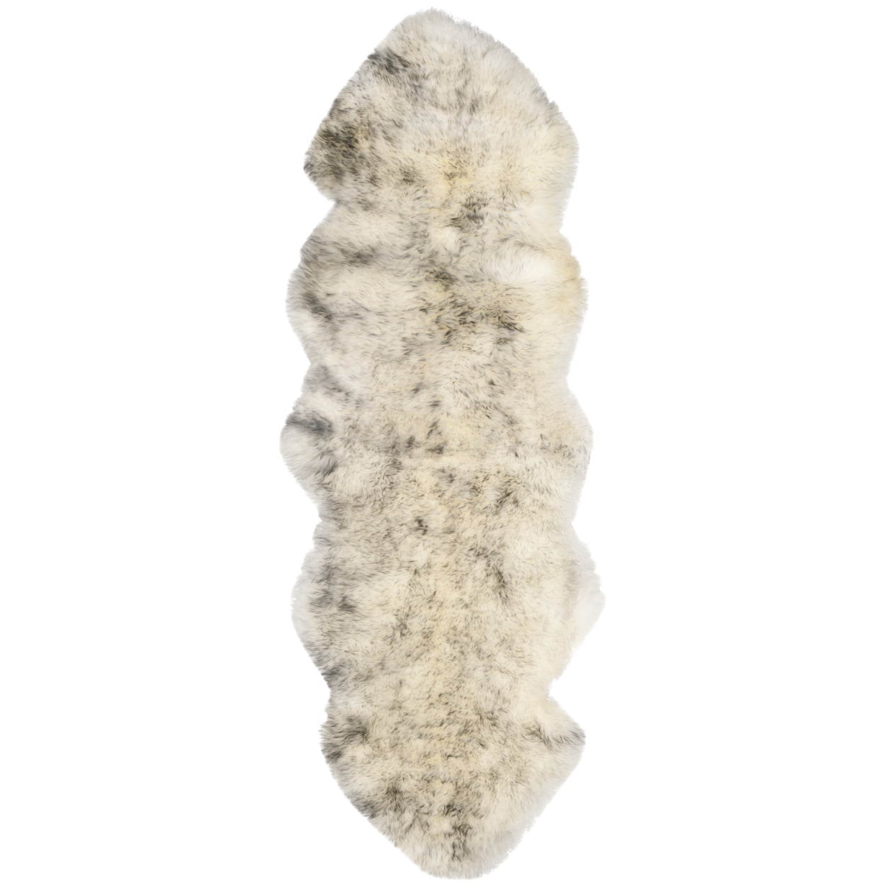 SAFAVIEH Sheep Skin SHS121E Ivory / Smoke Grey Rug