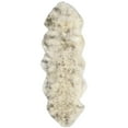 thumbnail image 3 of SAFAVIEH Sheep Skin SHS121E Ivory / Smoke Grey Rug, 3 of 5