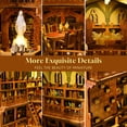 thumbnail image 2 of Kit de casa en miniatura para bricolaje, rincón para libros, biblioteca pública CCCDF, 2 of 4